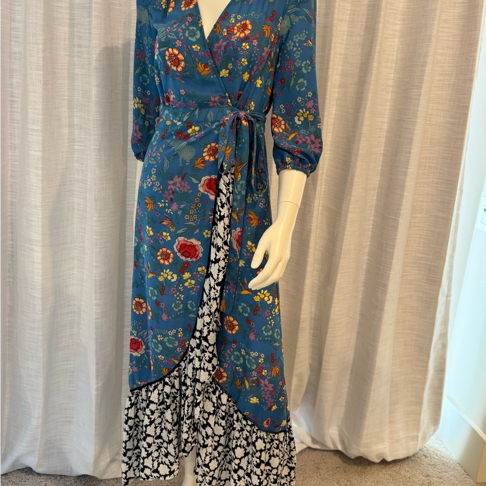 Floral Wrap Dress
